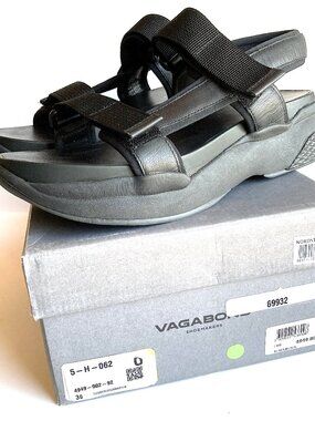 Vagabond Shoemakers Lori Strap Leather Sandals Wmns sz 39